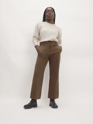 The Organic Kick Flare Pant | Cocoa