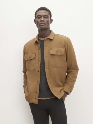 The ReNew Fleece-Lined Heavyweight Overshirt | Toasted Coconut