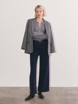 The Mid-Way Pant in Corduroy | Navy