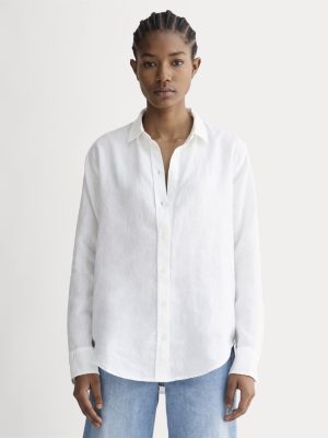 The Must-Have Shirt in Linen | White