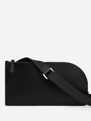 The Cactus Leather Sling Bag | Black