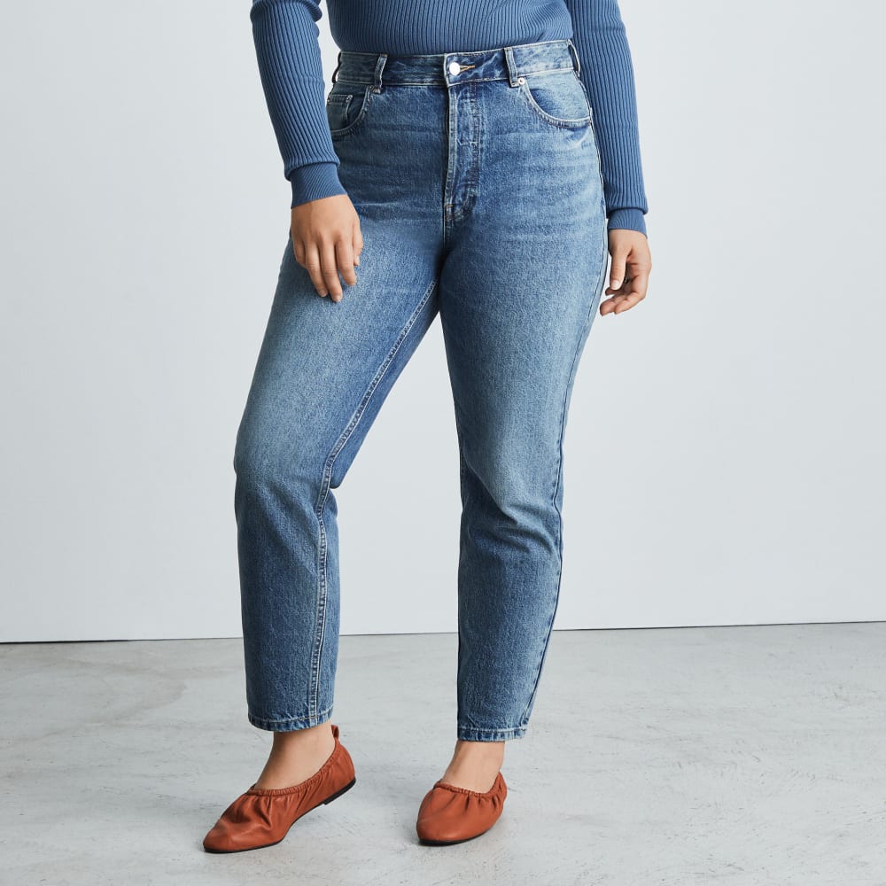 The '90s Cheeky Hourglass Jean | Vintage Mid Blue | 28.5 Inseam - Image 3