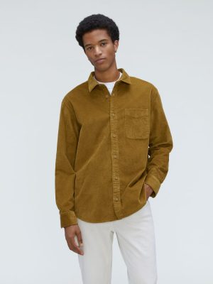 The Relaxed Corduroy Shirt | Tapenade