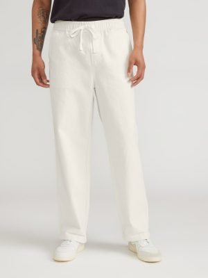The Canvas Organic Cotton Drawstring Pant | Bone