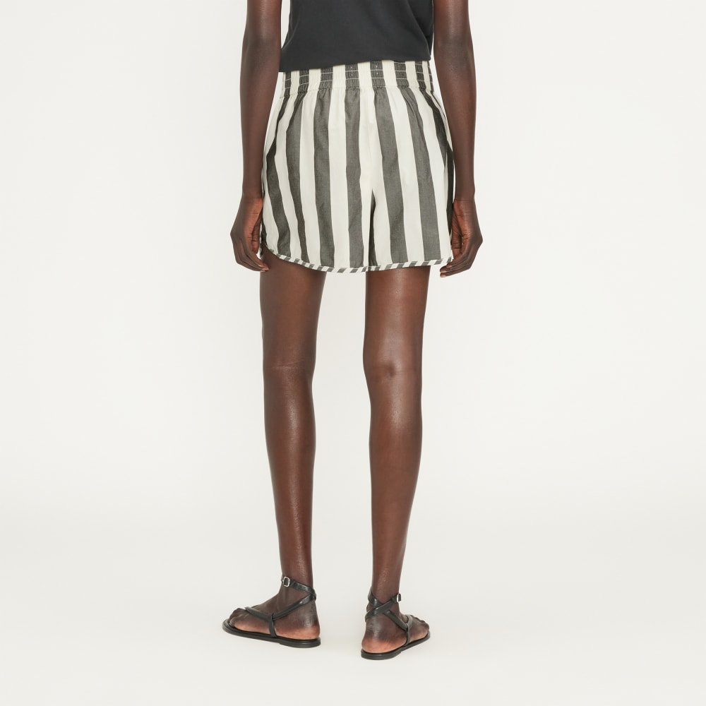 The Poplin Boxer Short | Bone / Black - Image 6