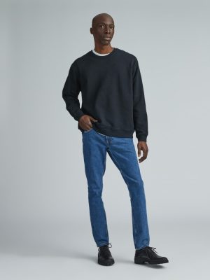 The Slim 4-Way Stretch Organic Jean | Uniform | Marine