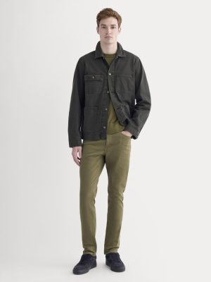 The Stretch Twill 5-Pocket Pant | Beech