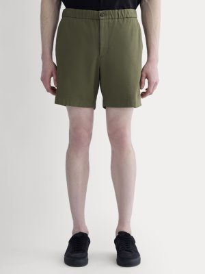 The Pull-On Performance Chino Short | Kalamata
