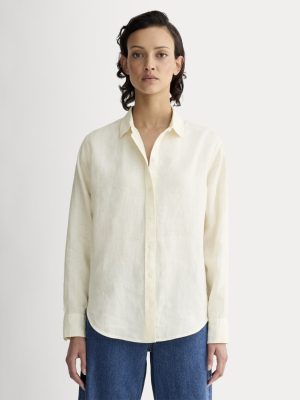 The Must-Have Shirt in Linen | Bone
