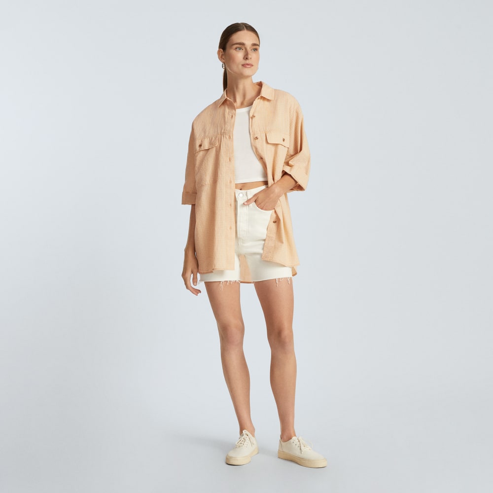 The Cotton Tourist Shirt | Orange Plaid - Image 5