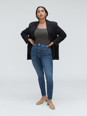 The Way-High? Hourglass Skinny Jean | Authentic Blue | 26.75 Inseam