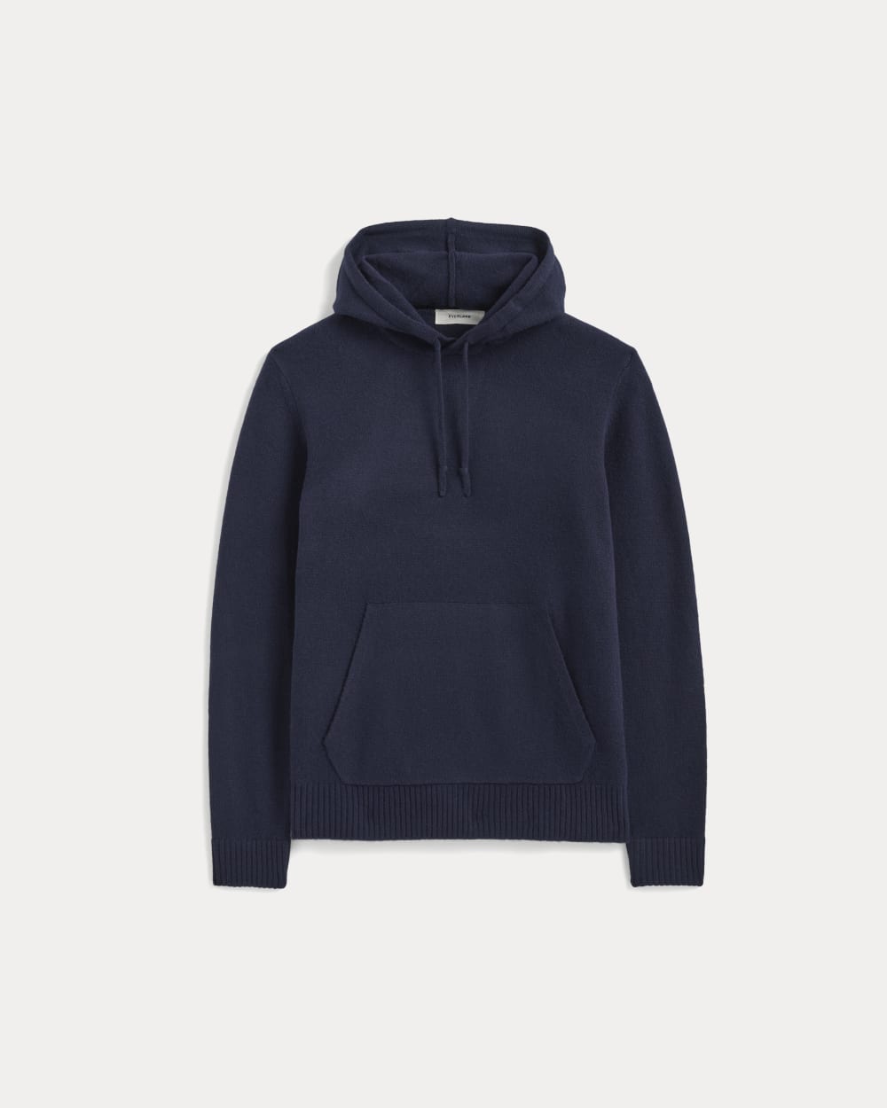 The Felted Merino Hoodie | Deep Navy - Image 2