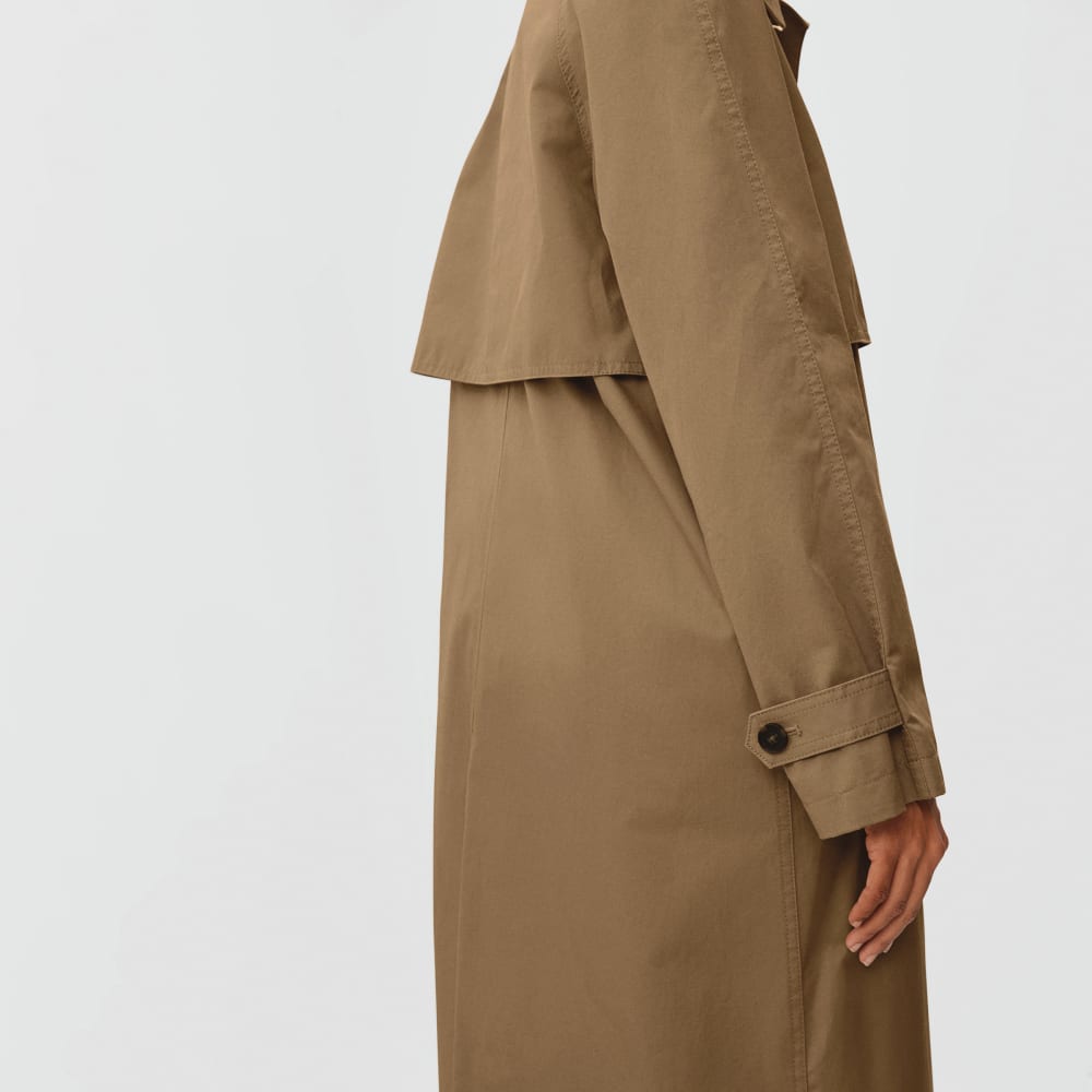 The Long Mac Coat | Toasted Coconut - Image 7