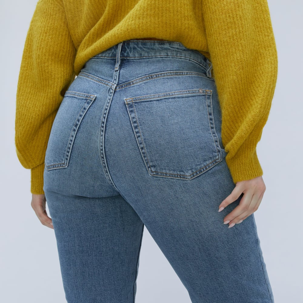 The Cheeky Hourglass Jean | Worn-In Mid Blue | 26.5 Inseam - Image 5