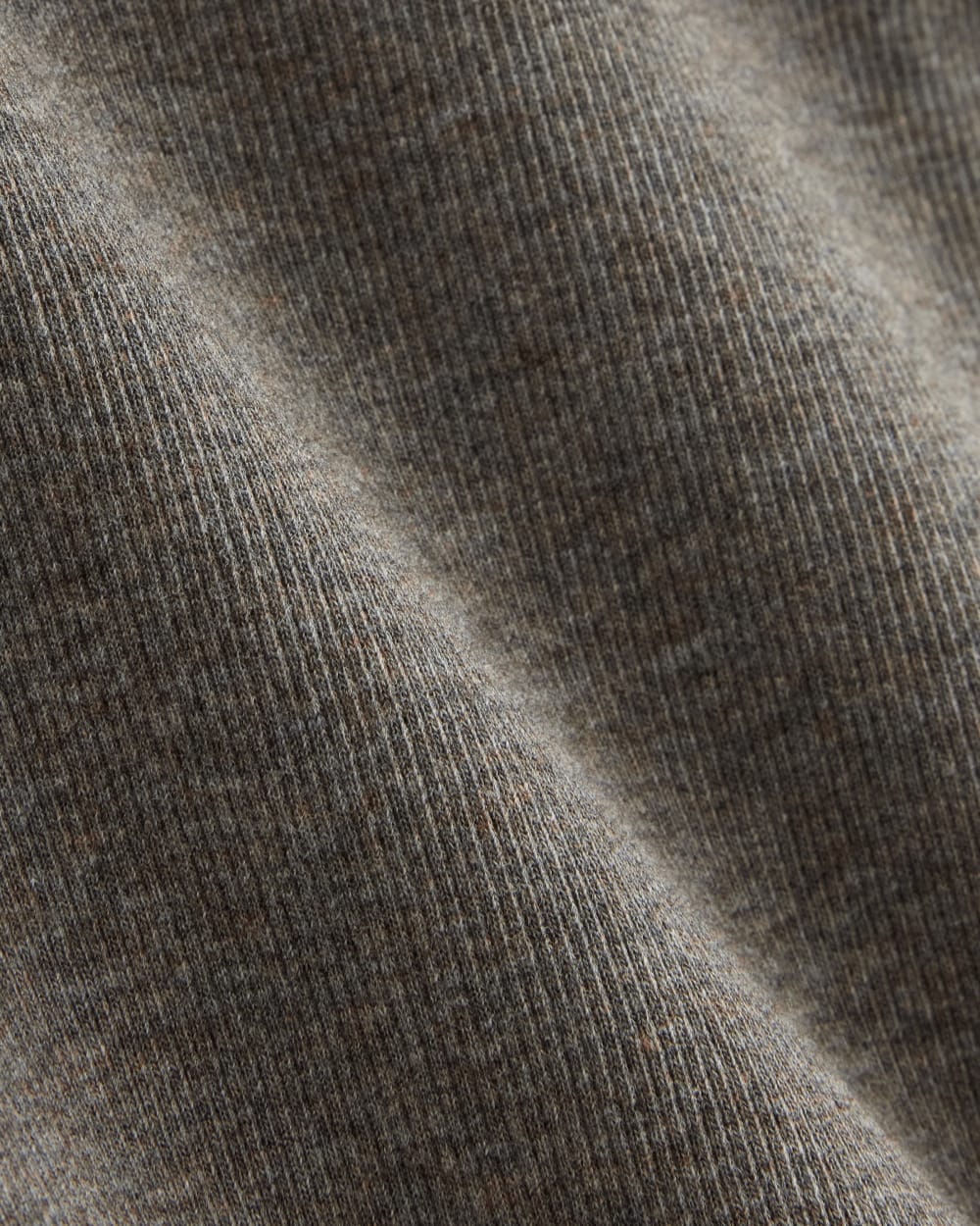The Luxe Rib Long-Sleeve Crew | Washed Heathered Fatigue - Image 6