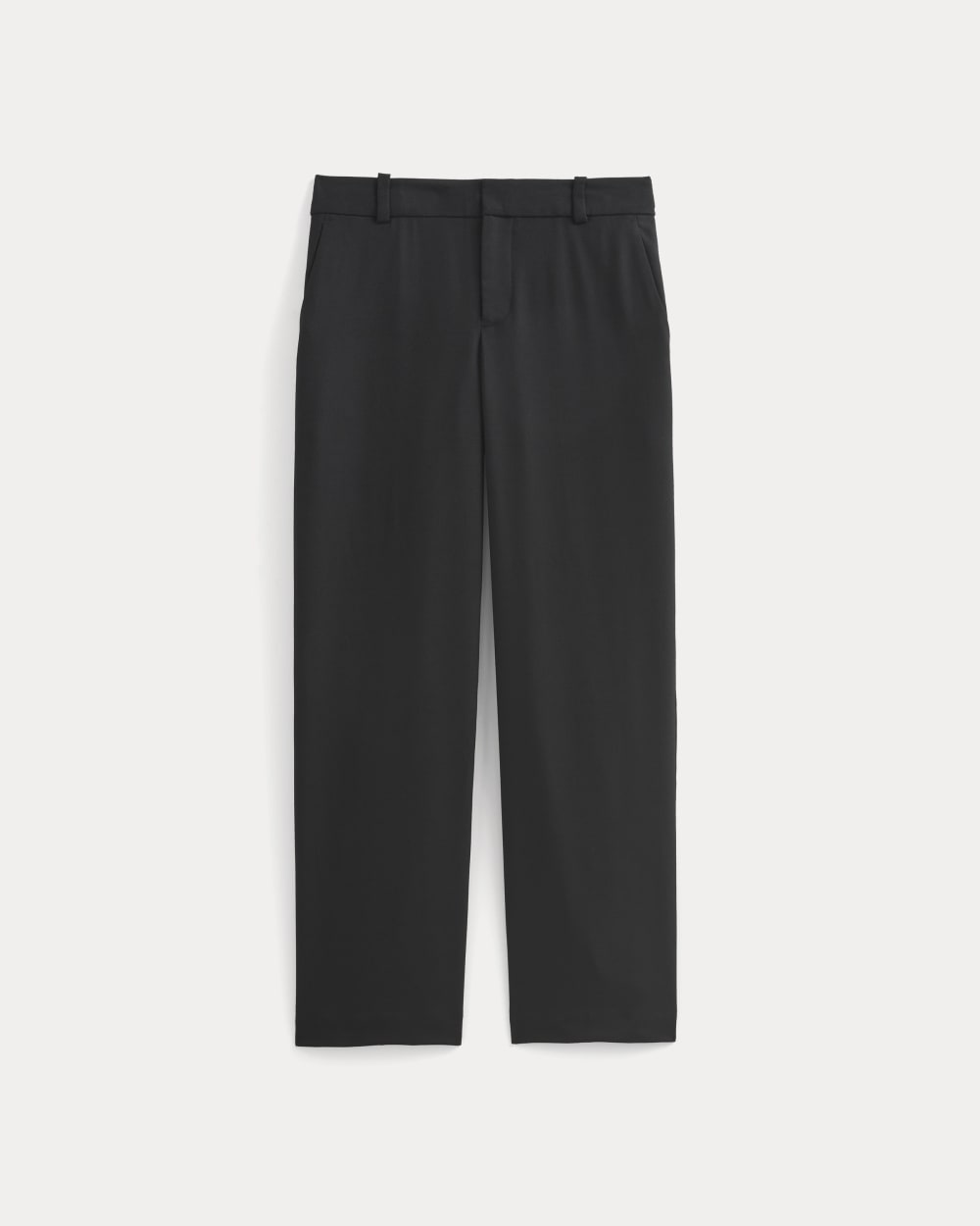 Straight-Leg Trouser in Tailor Twill | Black - Image 2