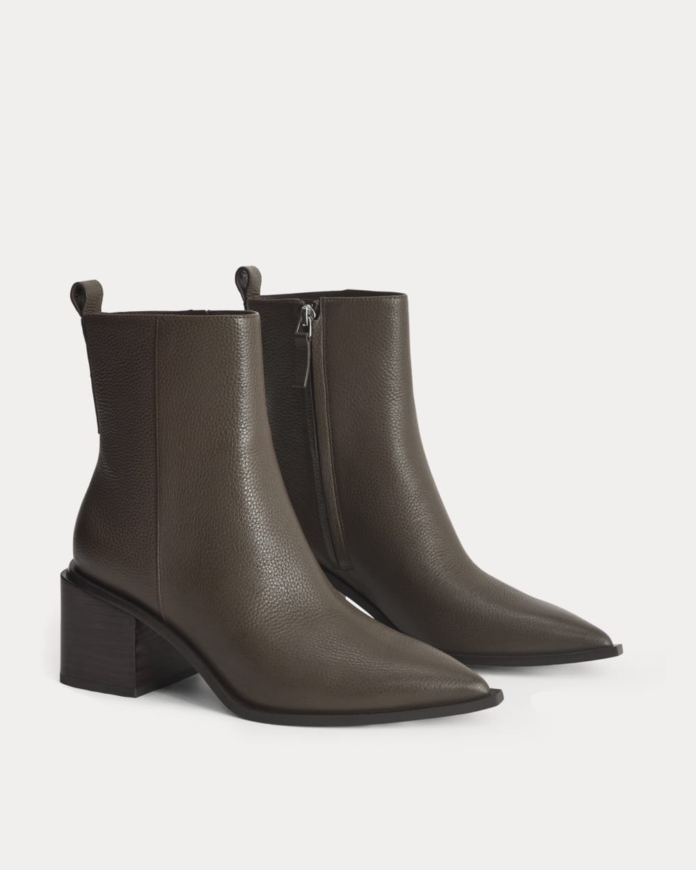 Studio Block Heel Boot | Brown - Image 2