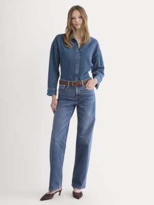 The Column Jean | Ocean | 29.5 Inseam