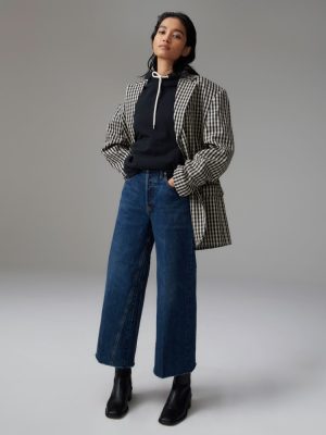 The Way-Wide Crop Jean | Iznik Ink