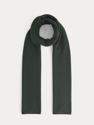 The Cabin Scarf | Heathered Dark Sea