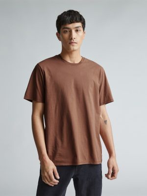 The Organic Cotton Crew | Carob Brown