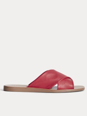 The Day Crossover Sandal | Classic Red