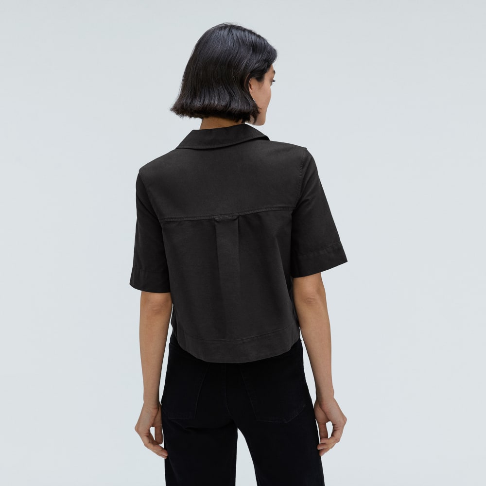 The Oxford Popover | Black - Image 3