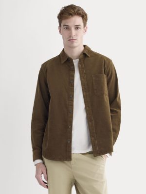The Classic Shirt in Corduroy | Cocoa