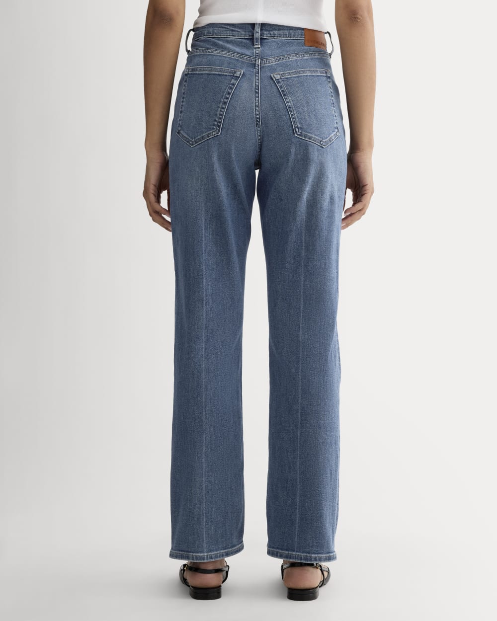 The High-Key Stovepipe Jean | Mid Indigo - Image 5