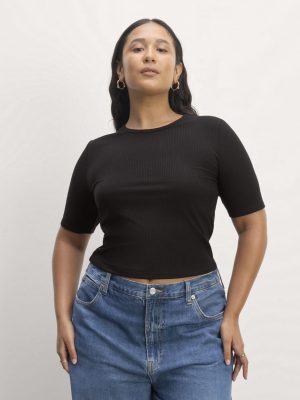 The Shimmy Tee | Black