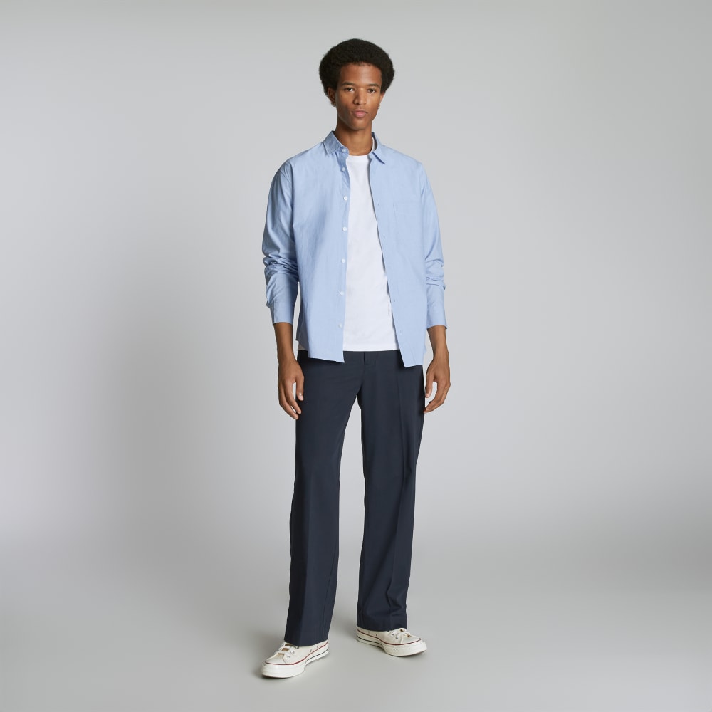 The Wide Leg Performance Chino | Deep Navy - Image 6