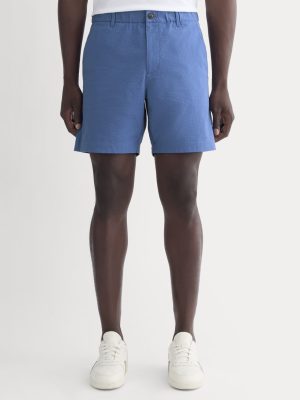 The Seersucker Short | Soft Cobalt