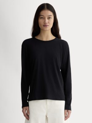 The Air Long-Sleeve Tee | Black