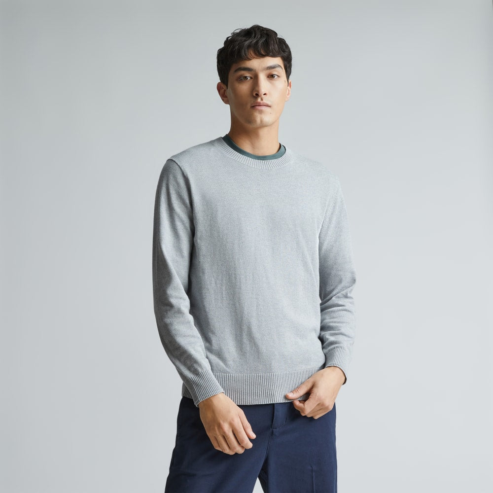The No-Sweat Sweater | Uniform | Heathered Grey
