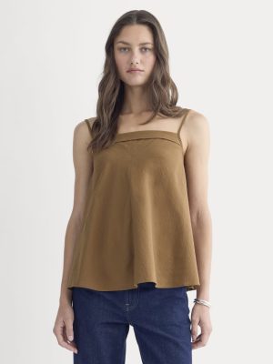 The Flowy Gauze Cami | Toffee