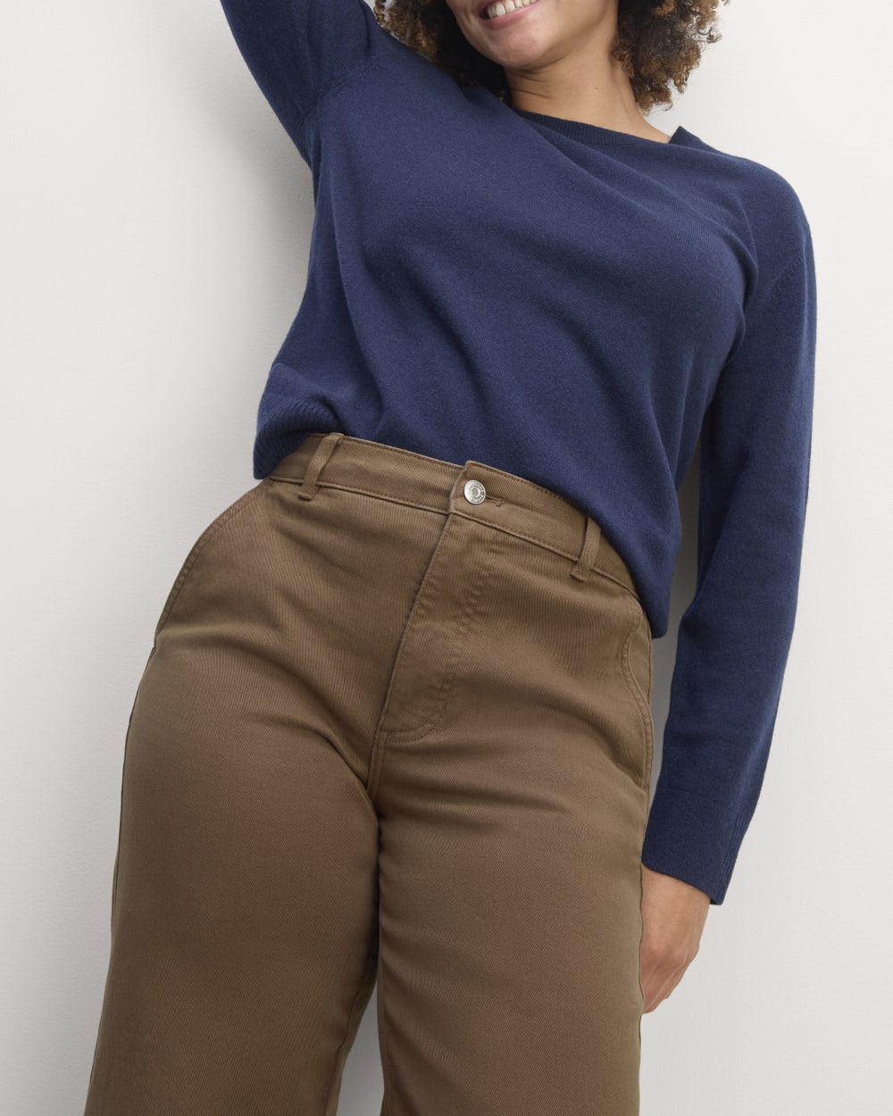 The Utility Wide-Leg Pant | Cocoa - Image 5