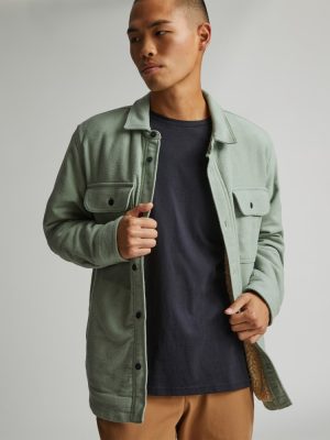The ReNew Fleece-Lined Heavyweight Overshirt | Lily Pad