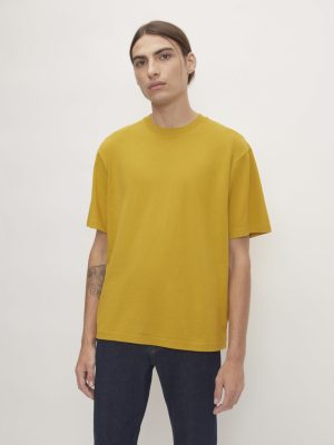 The Premium-Weight Relaxed Crew | Uniform | Honey