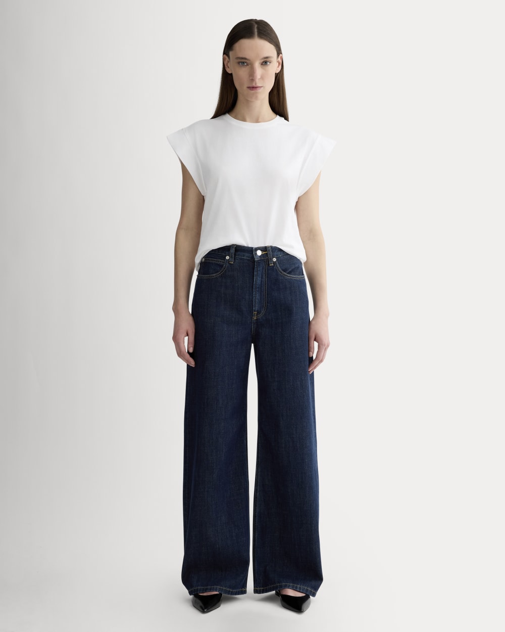 The Muscle Tee in Essential Cotton | White - Image 3