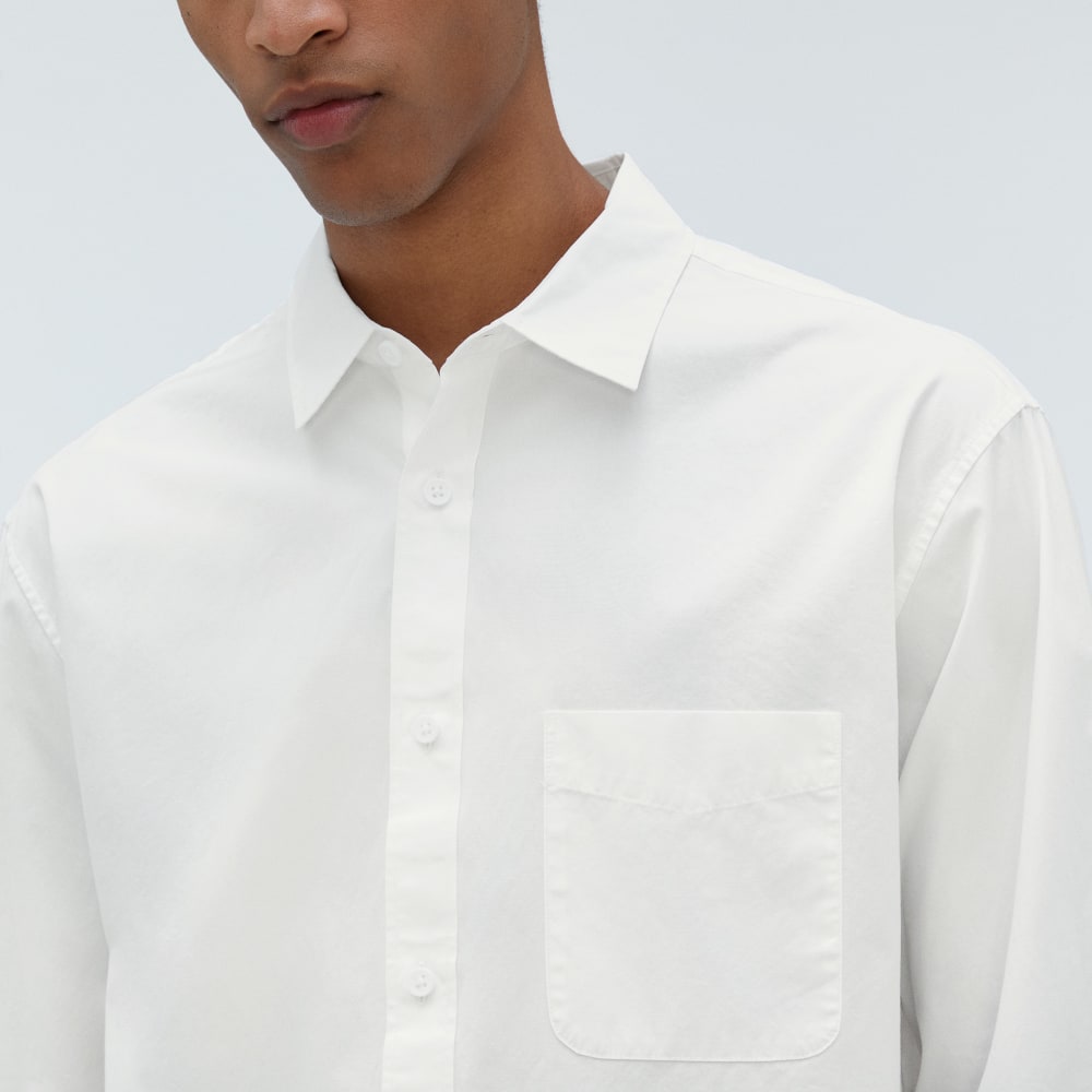The Relaxed Poplin Shirt | White - Image 5