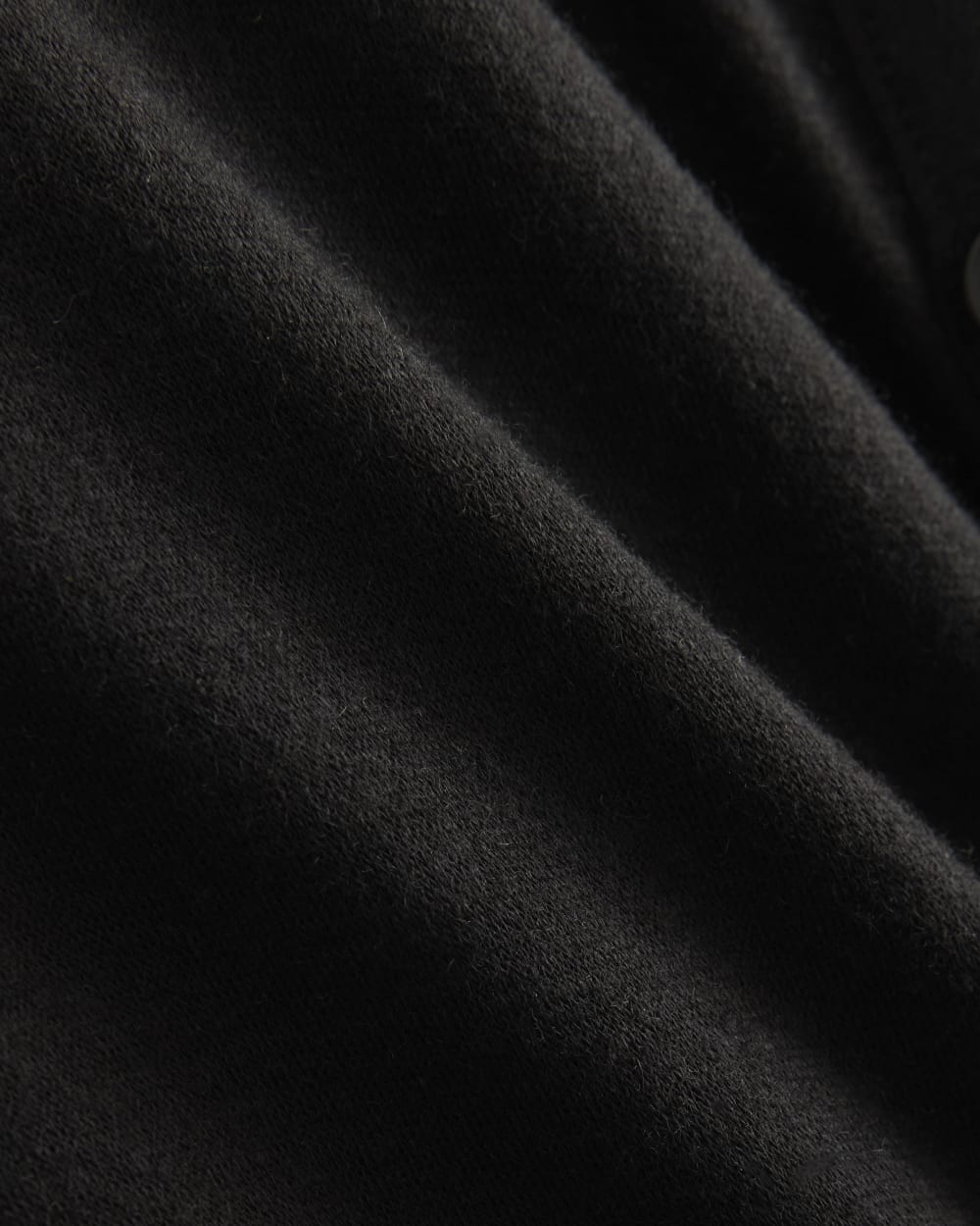 Sheer V-Neck Cardigan in Butterluxe | Black - Image 6