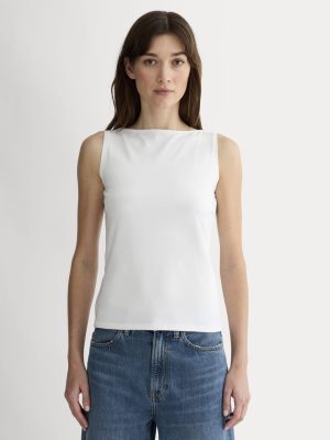 The Form Boatneck Tank | White