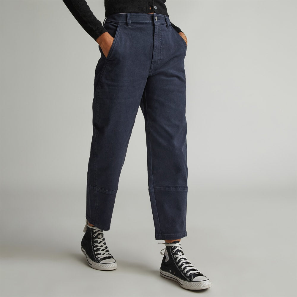 The Utility Barrel Pant | Navy | Regular - Image 3
