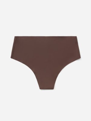 The Invisible High-Rise Thong | Dark Tan