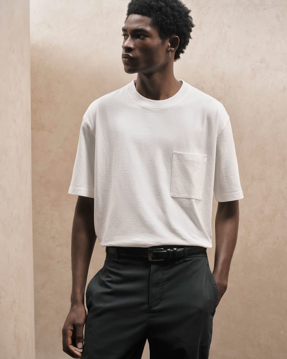 Oversized Classic Tee | White - Image 7