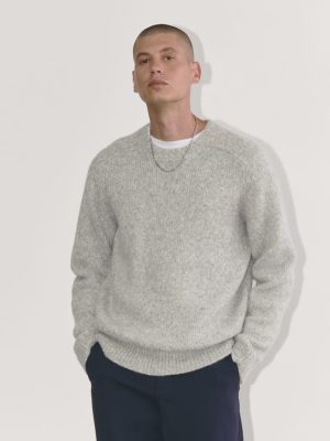 The Cloud Crewneck Sweater | Heather Grey