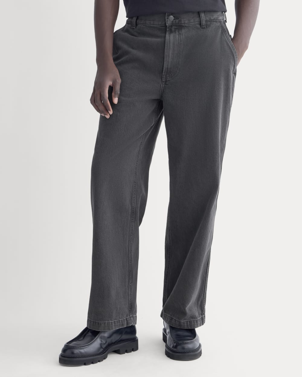 Baggy Rigid Jean | Washed Black | 31 - Image 3