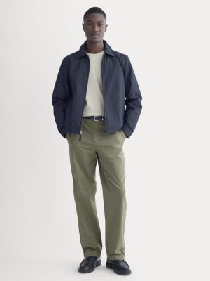 Relaxed Fit Chino | Lichen Green