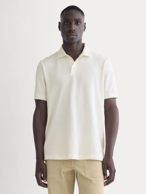 The Pique Polo | Bone
