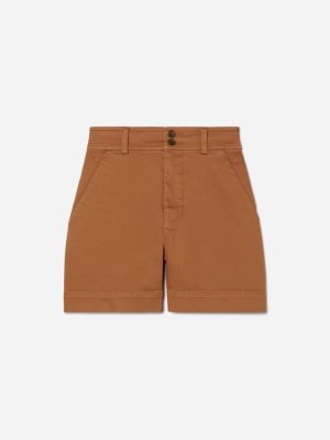 The Way-High® Twill Short | Adobe Brown